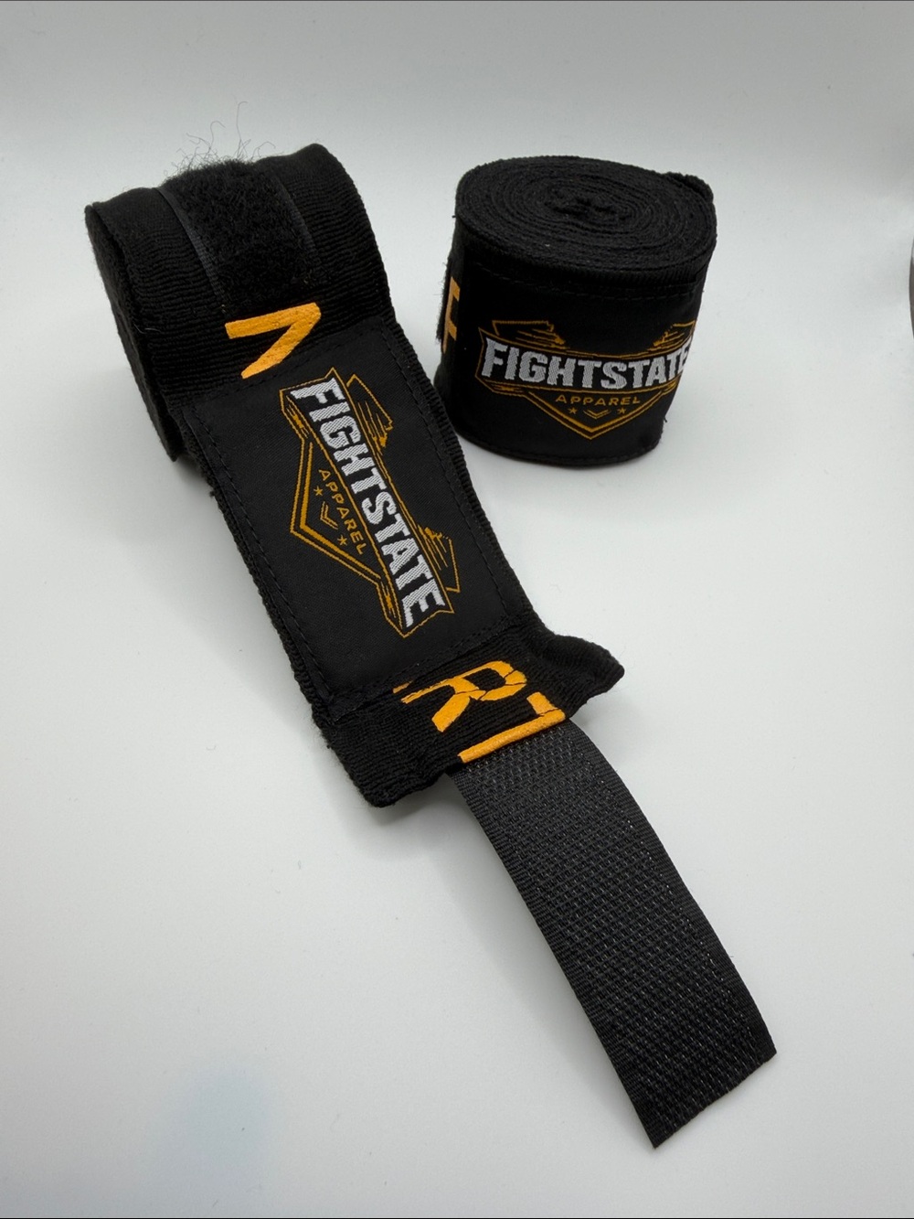 Fight State Apparel Black & Gold Spartan Hand Wraps
